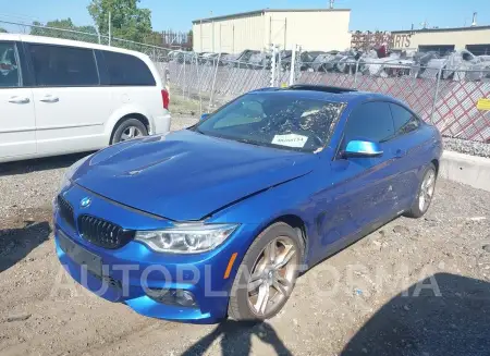 BMW 428I 2016 vin WBA3N9C58GK249118 from auto auction Iaai