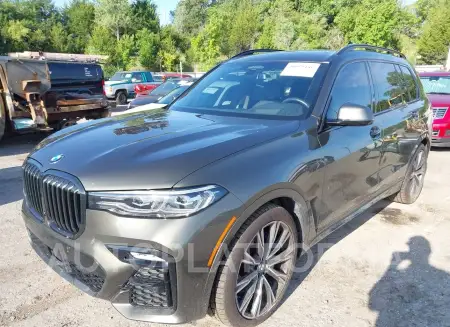 BMW X7 2022 vin 5UXCW2C02N9N06367 from auto auction Iaai