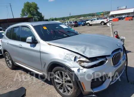 BMW X3 2019 vin 5UXTR9C53KLP95981 from auto auction Iaai