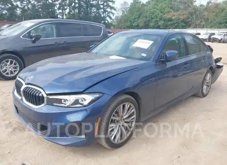 BMW 330I 2023 vin 3MW69FF07P8D64388 from auto auction Iaai