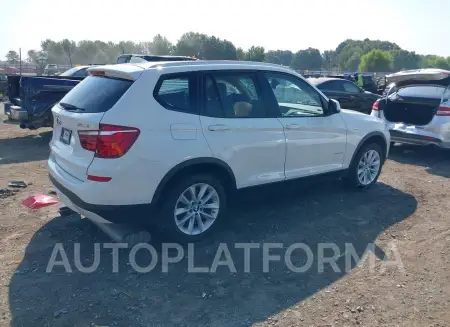 BMW X3 2017 vin 5UXWZ7C38H0V90070 from auto auction Iaai