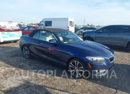 BMW 230I 2017 vin WBA2K9C52HV646781 from auto auction Iaai