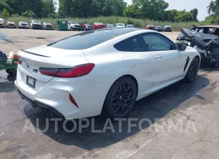 BMW M8 2022 vin WBSAE0C07NCJ17350 from auto auction Iaai