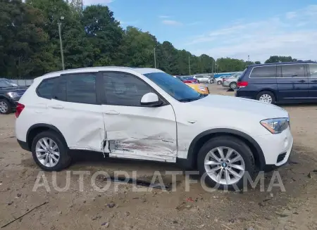 BMW X3 2017 vin 5UXWZ7C5XH0U46005 from auto auction Iaai