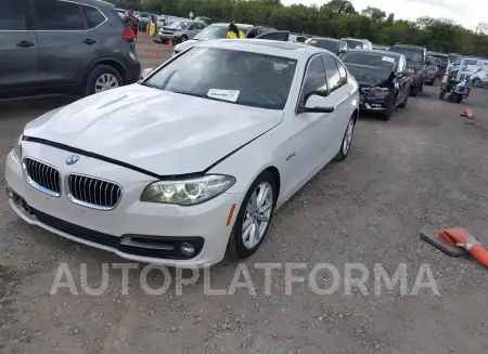 BMW 528I 2015 vin WBA5A7C52FD627980 from auto auction Iaai