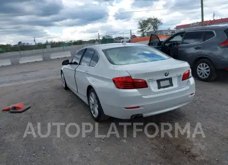 BMW 528I 2015 vin WBA5A7C52FD627980 from auto auction Iaai