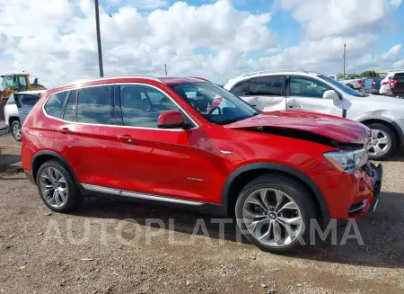 BMW X3 2016 vin 5UXWX9C58G0D70450 from auto auction Iaai