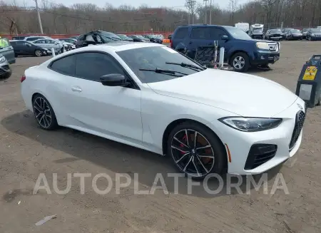 BMW M440I 2021 vin WBA13AR08MCG30664 from auto auction Iaai