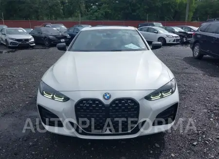 BMW 430I 2022 vin WBA73AP07NCK49612 from auto auction Iaai