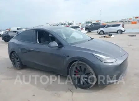 Tesla Model Y 2022 2022 vin 7SAYGDEF8NF466435 from auto auction Iaai