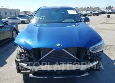 BMW X3 2019 vin 5UXTR9C54KLE14691 from auto auction Iaai