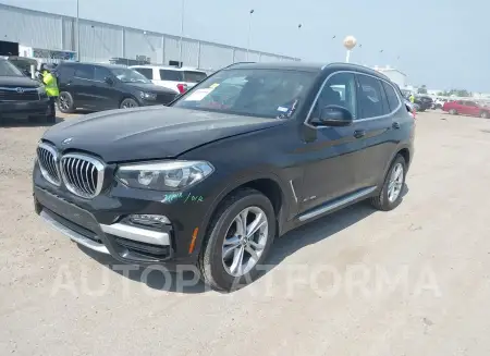 BMW X3 2018 vin 5UXTR9C58JLD66028 from auto auction Iaai