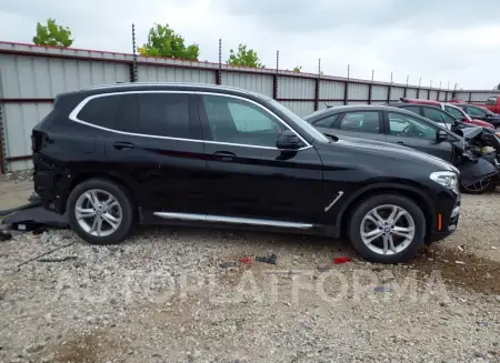 BMW X3 2020 vin 5UXTY3C06LLE55393 from auto auction Iaai