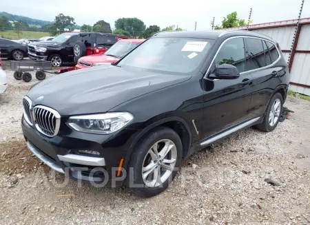 BMW X3 2020 vin 5UXTY3C06LLE55393 from auto auction Iaai