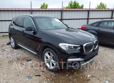 BMW X3 2020 2020 vin 5UXTY3C06LLE55393 from auto auction Iaai