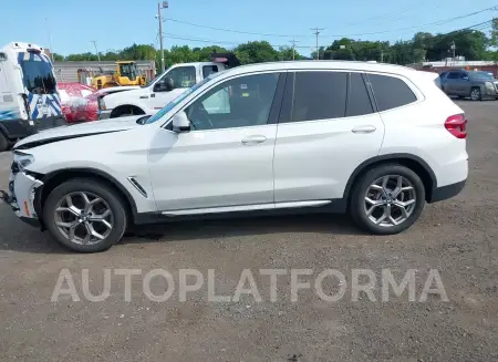 BMW X3 2020 vin 5UXTY5C04L9D58668 from auto auction Iaai