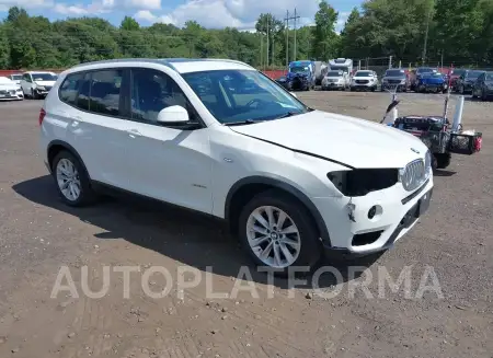 BMW X3 2017 vin 5UXWX9C3XH0T16922 from auto auction Iaai