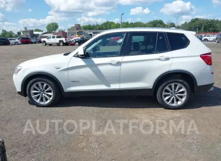 BMW X3 2017 vin 5UXWX9C3XH0T16922 from auto auction Iaai