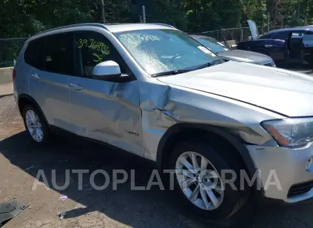 BMW X3 2016 vin 5UXWX9C50G0D73844 from auto auction Iaai