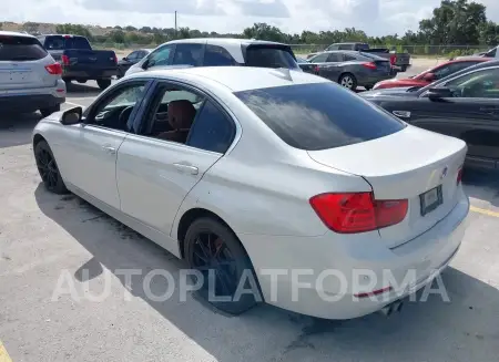 BMW 328I  2015 vin WBA3A5C58FF610973 from auto auction Iaai