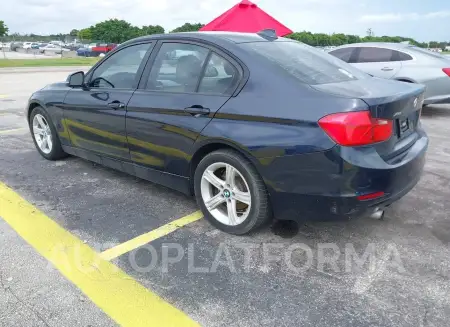 BMW 320I 2015 vin WBA3C3C58FK203015 from auto auction Iaai