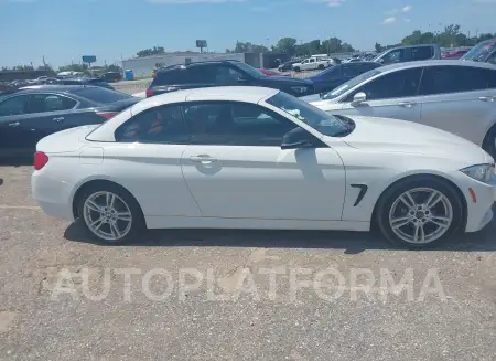 BMW 428I 2015 vin WBA3T1C58FP820115 from auto auction Iaai