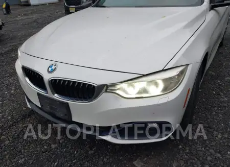 BMW 428I 2015 vin WBA3V9C56F5A78580 from auto auction Iaai