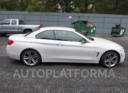 BMW 428I 2015 vin WBA3V9C56F5A78580 from auto auction Iaai