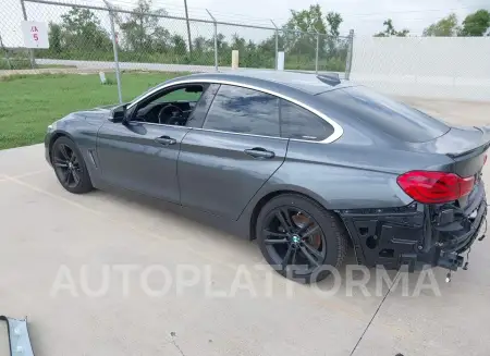 BMW 430I GRAN COUPE 2019 vin WBA4J1C58KBM14790 from auto auction Iaai