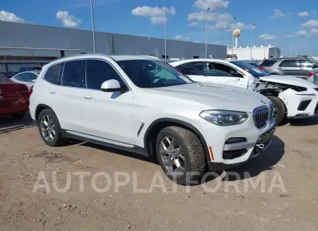 BMW X3 2020 2020 vin 5UXTY3C02LLU72785 from auto auction Iaai