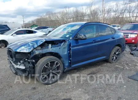 BMW X4 M 2020 vin 5YMUJ0C0XL9B04516 from auto auction Iaai