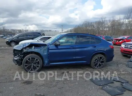 BMW X4 M 2020 vin 5YMUJ0C0XL9B04516 from auto auction Iaai