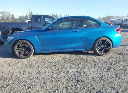 BMW M2 2018 vin WBS1J5C58JVD36906 from auto auction Iaai