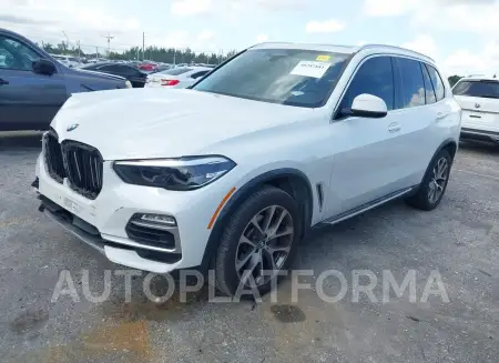 BMW X5 2021 vin 5UXCR4C04M9H45567 from auto auction Iaai