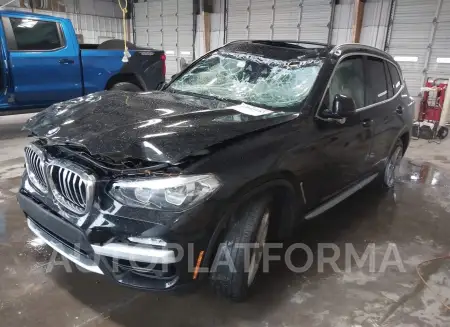 BMW X3 2019 vin 5UXTR7C56KLF23903 from auto auction Iaai