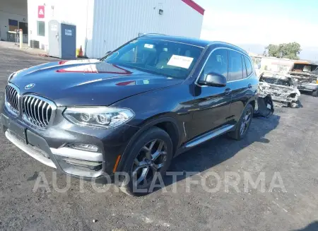 BMW X3 2021 vin 5UXTY5C08M9F13711 from auto auction Iaai