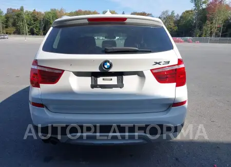 BMW X3 2016 vin 5UXWX9C51G0D91222 from auto auction Iaai