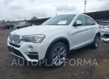 BMW X4 2017 vin 5UXXW3C30H0T80102 from auto auction Iaai