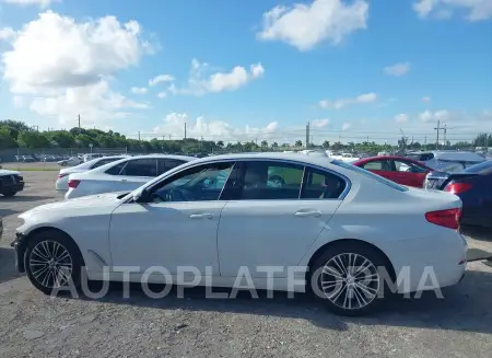 BMW 540I 2019 vin WBAJE5C5XKBM76948 from auto auction Iaai