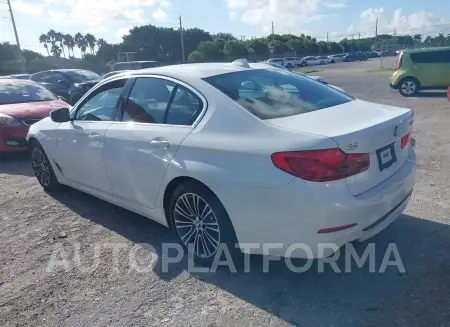 BMW 540I 2019 vin WBAJE5C5XKBM76948 from auto auction Iaai