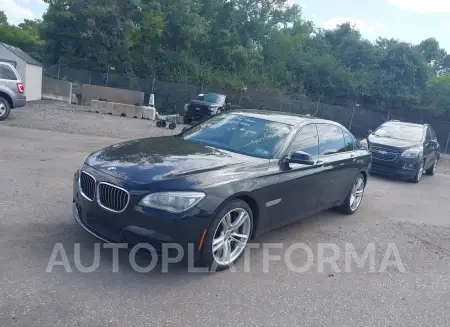 BMW 750LI 2015 vin WBAYF8C57FD654919 from auto auction Iaai