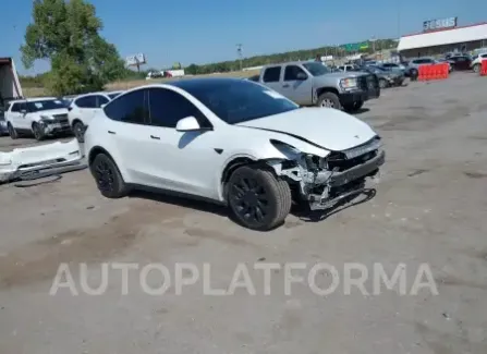 Tesla Model Y 2021 2021 vin 5YJYGDEE2MF097784 from auto auction Iaai