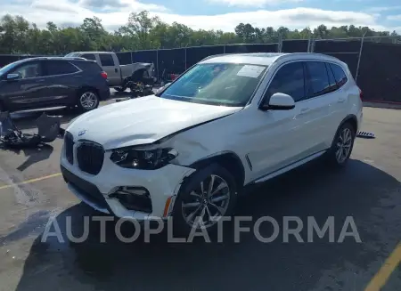 BMW X3 2019 vin 5UXTR7C52KLE97915 from auto auction Iaai