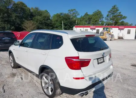 BMW X3 2017 vin 5UXWX9C57H0T06978 from auto auction Iaai