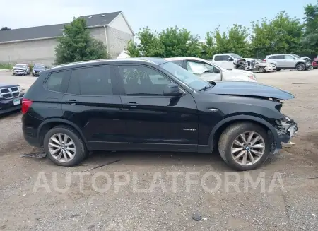 BMW X3 2016 vin 5UXWX9C58G0D80167 from auto auction Iaai