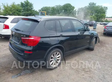 BMW X3 2016 vin 5UXWX9C58G0D80167 from auto auction Iaai