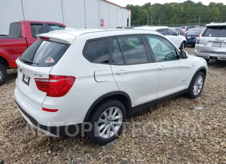 BMW X3 2016 vin 5UXWZ7C57G0T42859 from auto auction Iaai