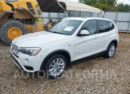 BMW X3 2016 vin 5UXWZ7C57G0T42859 from auto auction Iaai