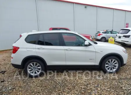 BMW X3 2016 vin 5UXWZ7C57G0T42859 from auto auction Iaai