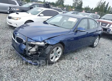 BMW 328I  2016 vin WBA8E9C5XGK603971 from auto auction Iaai